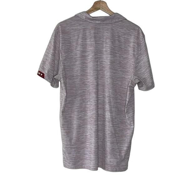 OAKLEY‎ HYDROLIX GRAVITY POLO MEN'S SHIRT SIZE L - Picture 2 of 7
